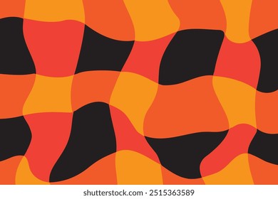 Abstrakte nahtlose bunte Hintergrund-Design-Grafik. Wellen kreativ.