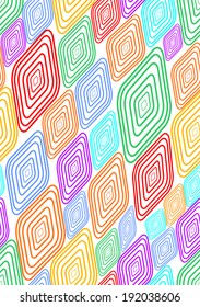 Abstract seamless colorful background in rainbow colors 
