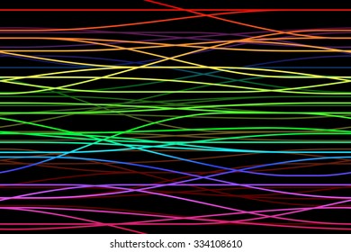 abstract seamless colorful lines, vector art.