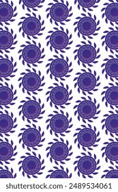 Abstract Seamless colorful Pattern with Circular Shapes