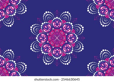 Abstract seamless colorful pattern design .
Floral pattern, vector illustration, design for fashion, fabric, textile, wallpaper, wrap