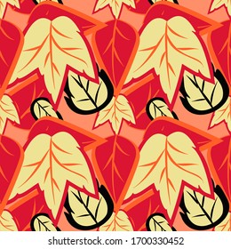 Abstract seamless colorful pattern exotic shapes backgrounds