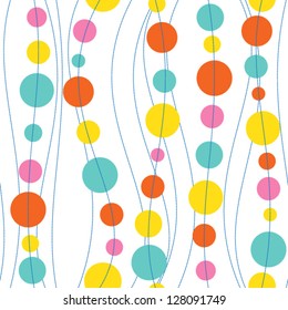 Abstract seamless colorful pattern. happy birthday theme. vector illustration.