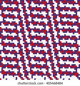 Abstract seamless colorful pattern. Textured background. Vector illustration. 