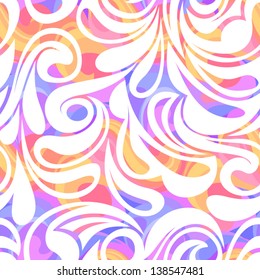 Abstract seamless colorful pattern. Vector illustraion.