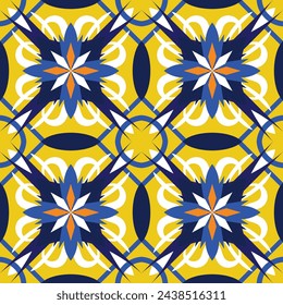 Abstract Seamless colorful pattern Vector background