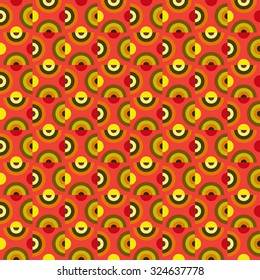 abstract seamless colorful retro pattern, vector illustration