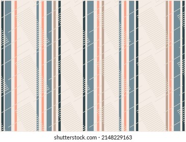 Abstract seamless colorful striped fabric pattern.grunge texture with ethnic pattern, fabric texture and background, geometric style design for, wallpaper, linoleum, ceramic tile, clothing, print.