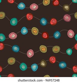 Abstract Seamless Colorfull Pattern With Circles