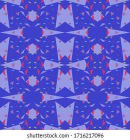 Fondo de patrón geométrico de color abstracto, diseño vectorial