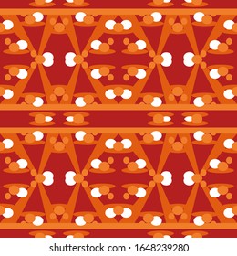 Abstract seamless colourful pattern geometric backgrounds vector design
