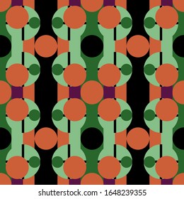 Diseño vectorial de fondo geométrico de color abstracto
