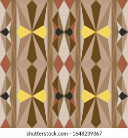 Abstract seamless colourful pattern geometric backgrounds vector design