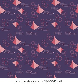 Diseño vectorial de fondo geométrico de color abstracto