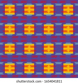 Diseño vectorial de fondo geométrico de color abstracto