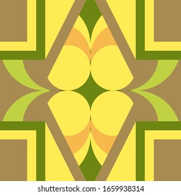 Abstract seamless colourful pattern geometric backgrounds vector design