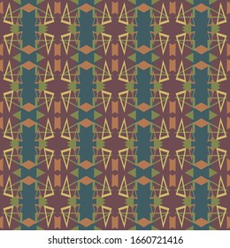 Abstract seamless colourful pattern geometric backgrounds vector design