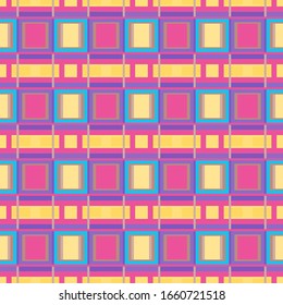 Abstract seamless colourful pattern geometric backgrounds vector design