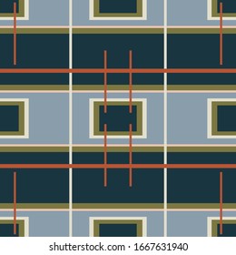 Abstract seamless colourful pattern geometric backgrounds vector design