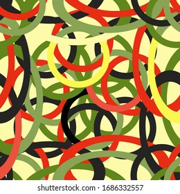 Abstract seamless colourful pattern geometric backgrounds vector design