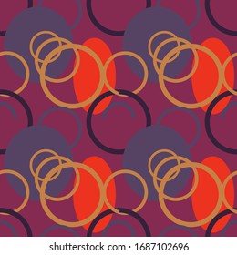 Abstract seamless colourful pattern geometric backgrounds vector design