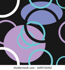 Abstract seamless colourful pattern geometric backgrounds vector design