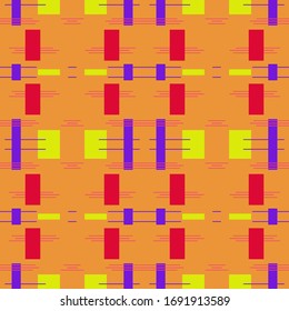 Abstract seamless colourful pattern geometric backgrounds vector design