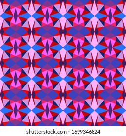 Abstract seamless colourful pattern geometric backgrounds vector design