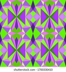 Abstract seamless colourful pattern geometric backgrounds vector design