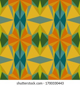Diseño vectorial de fondo geométrico de color abstracto