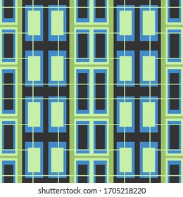 Diseño vectorial de fondo geométrico de color abstracto