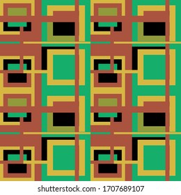 Abstract seamless colourful pattern geometric backgrounds vector design