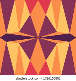 Abstract seamless colourful pattern geometric backgrounds vector design