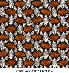 Abstract seamless contrast texture. Geometric endless pattern. Template for design backgrounds, covers, textile