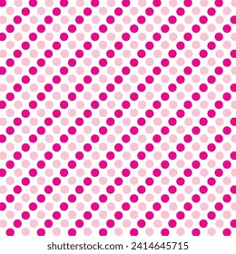 abstract seamless dacorative pink dot diagonal pattern.