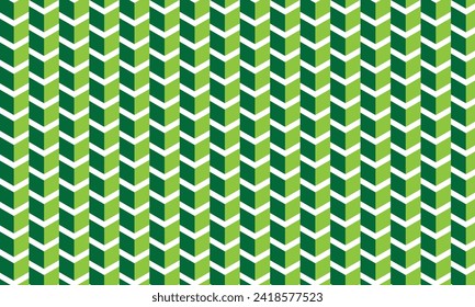 abstract seamless dark and light green rhombus pattern.