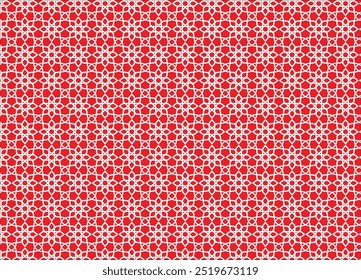 Abstract seamless decorative traditional ornament illustration Arabian style pattern vector background