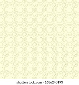 Abstract seamless design. Olive green background. Vector illustration