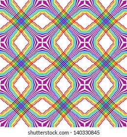 Abstract seamless diagonal line pattern. Vector illustration - stock vector