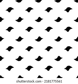 Abstract seamless doodle pattern. Decorative vector texture. 