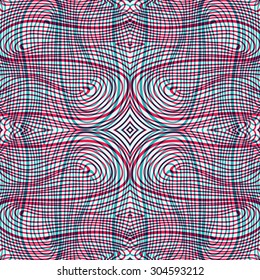 abstract seamless doodle pattern - double exposure design