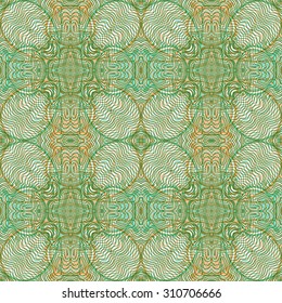 abstract seamless doodle pattern - double exposure design