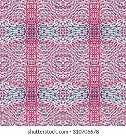 abstract seamless doodle pattern - double exposure design