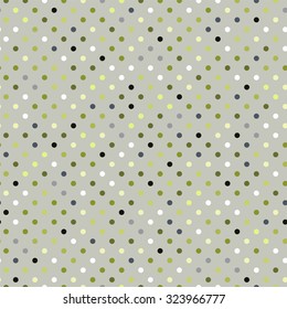 abstract seamless dotted background