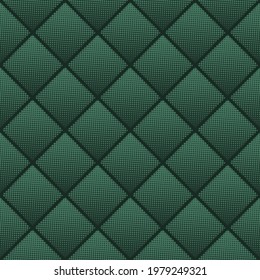 Abstrakter, nahtloser gepunkteter Hintergrund. Horizontaler Banner. Vektorbild