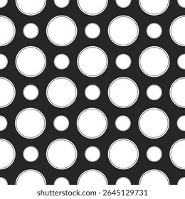 Abstract seamless dotted background. Infinite pattern. Vector illustration. 