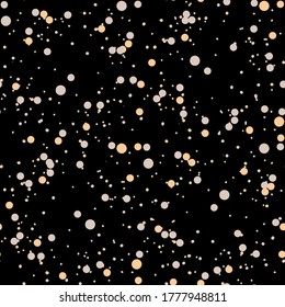 Abstract seamless dotted texture. Decorative background for web, wallpaper, textile, stationery, scrapbook, wrapping paper design