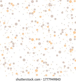 Abstrakte nahtlose, gepunktete Textur. Dekorativer Hintergrund für Web, Tapete, Textilien, Schreibwaren, Scrapie, Verpackungsdesign