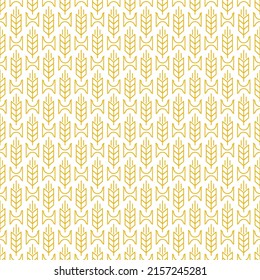 Abstract seamless ear pattern for texture, textiles, packaging, simple backgrounds and creative design