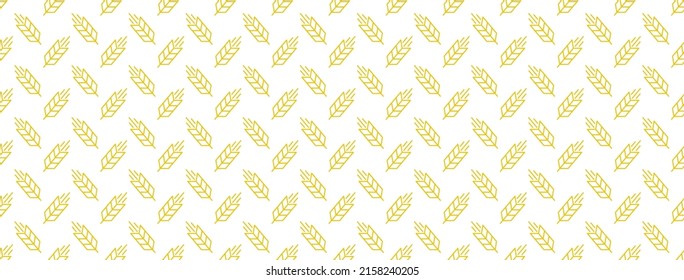 Abstract seamless ear pattern for texture, textiles, packaging, simple backgrounds and creative design